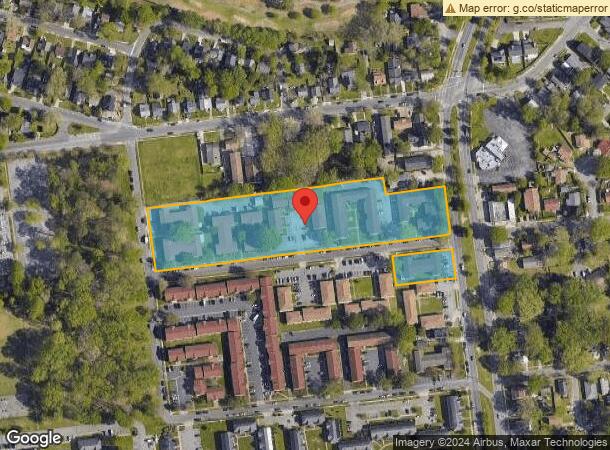  618 E Leicester Ave, Norfolk, VA Parcel Map