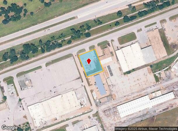  1300 E Charles Page Blvd, Sand Springs, OK Parcel Map