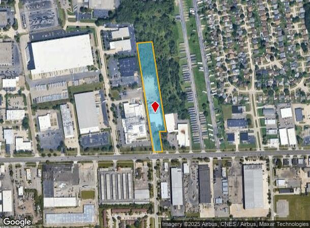  2845 E 10 Mile Rd, Warren, MI Parcel Map