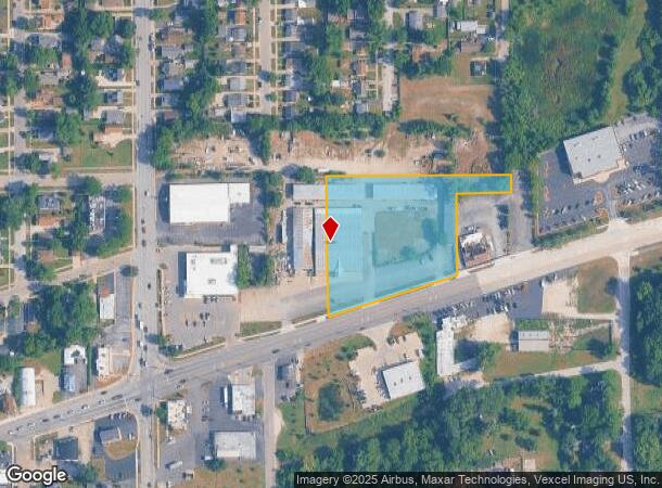 1500 E New York St, Aurora, IL Parcel Map