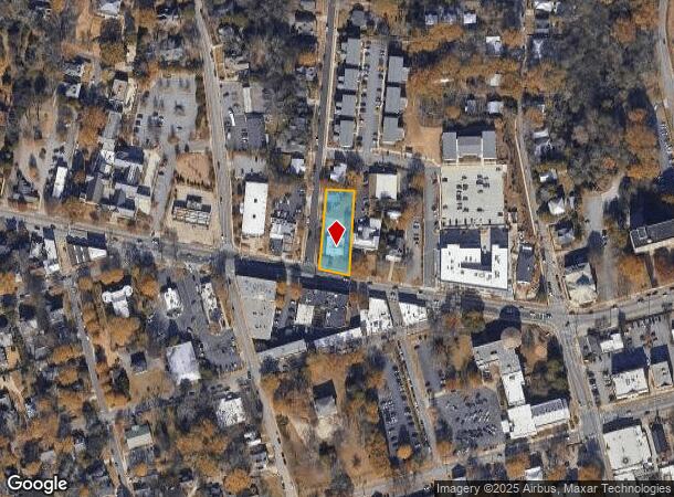  298 Prince Ave, Athens, GA Parcel Map