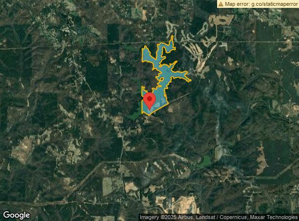  5436 Cowart Rd, Dawsonville, GA Parcel Map