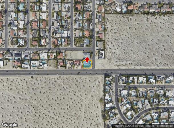 1725 N Whitewater Club Dr, Palm Springs, CA Parcel Map