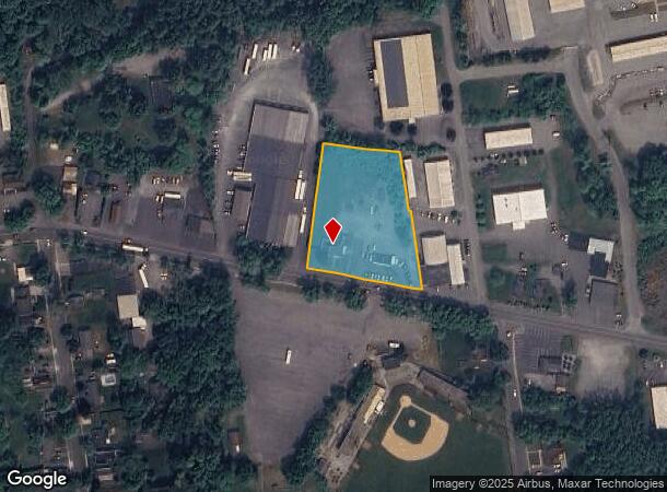  166 Dix Ave, Glens Falls, NY Parcel Map