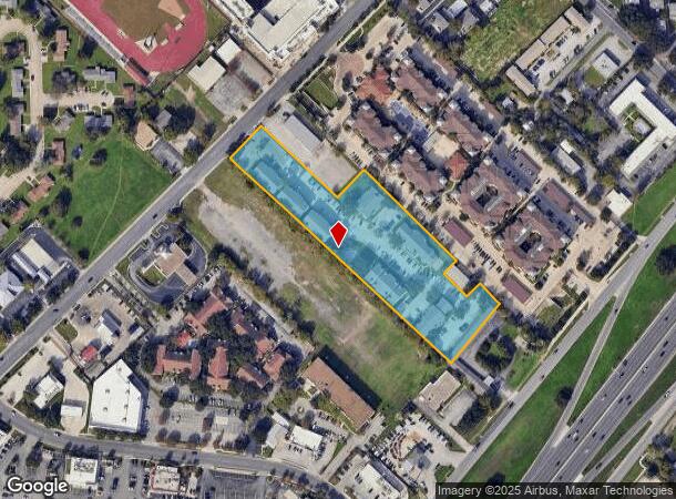 1348 Thorpe Ln, San Marcos, TX Parcel Map