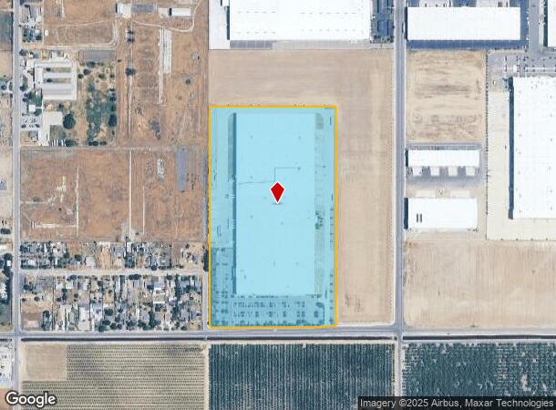 3713 S East Ave, Fresno, CA Parcel Map