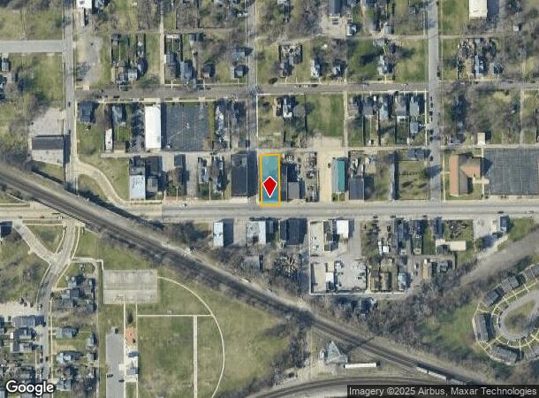  1139 W Western Ave, South Bend, IN Parcel Map
