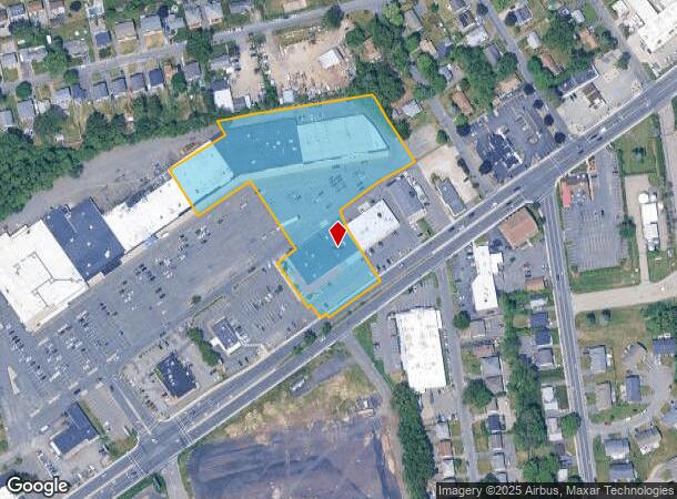  1750 Boston Rd, Springfield, MA Parcel Map