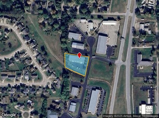 4810 Progress Dr, Columbus, IN Parcel Map