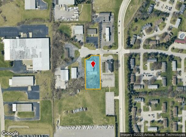  3210 Sugar Maple Business Ct, South Bend, IN Parcel Map