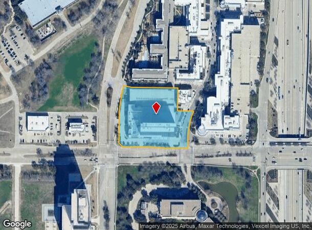  6007 Legacy Dr, Plano, TX Parcel Map