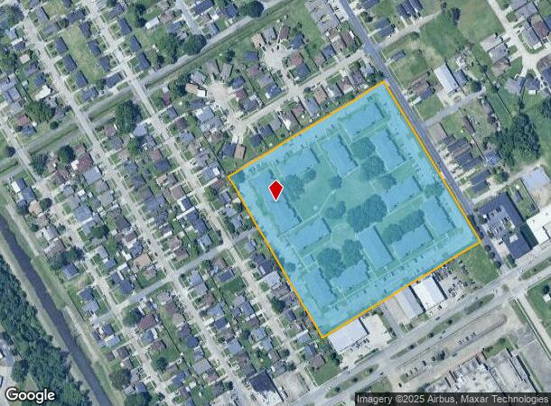 901 Gretna Blvd, Gretna, LA Parcel Map