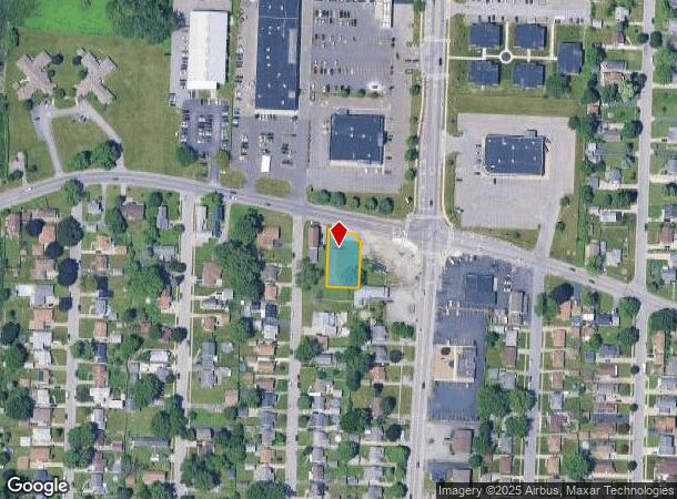 721 Mineral Springs Rd, Buffalo, NY Parcel Map