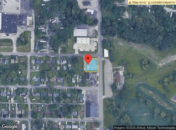  660 N Wisconsin St, Hobart, IN Parcel Map