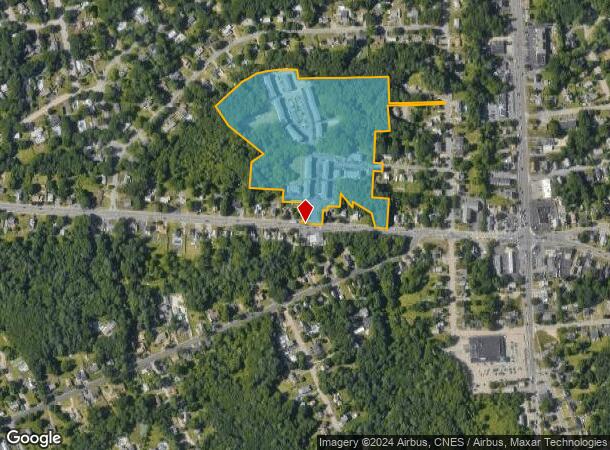  121 Randolph St, Abington, MA Parcel Map