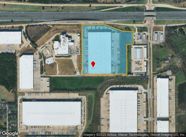 2301 S Pointe Dr, Lancaster, TX Parcel Map