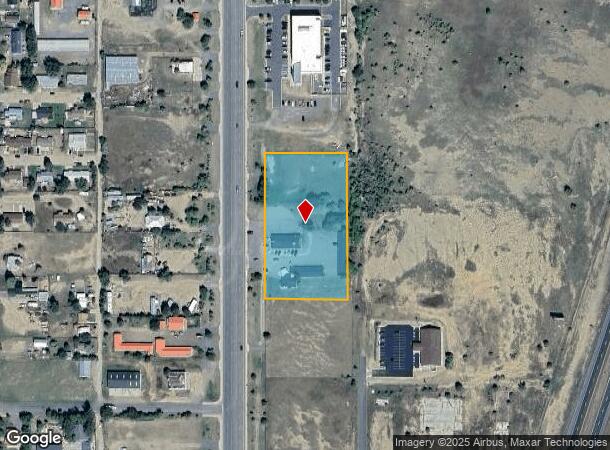1445 S 2Nd St, Raton, NM Parcel Map