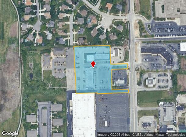  15754 S Bell Rd, Homer Glen, IL Parcel Map