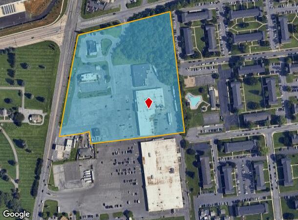 1245 Airport Rd, Allentown, PA Parcel Map