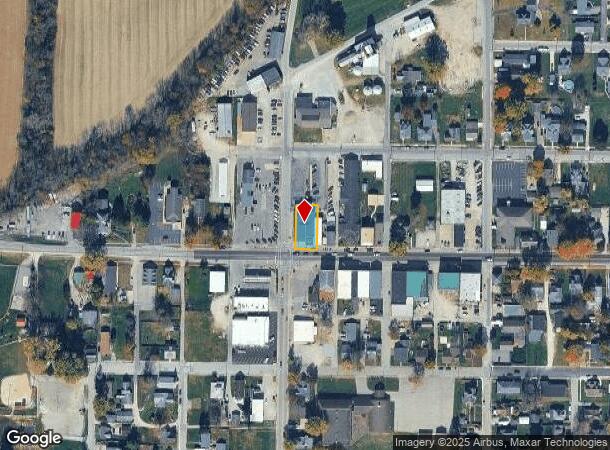  180 W Washington St, Morgantown, IN Parcel Map