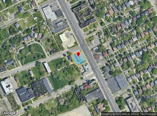  12551 Woodward Ave, Highland Park, MI Parcel Map