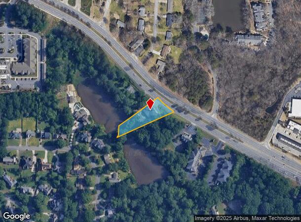  381 E Crossville Rd, Roswell, GA Parcel Map