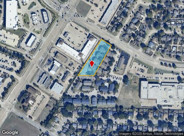  540 E Bethany Dr, Allen, TX Parcel Map