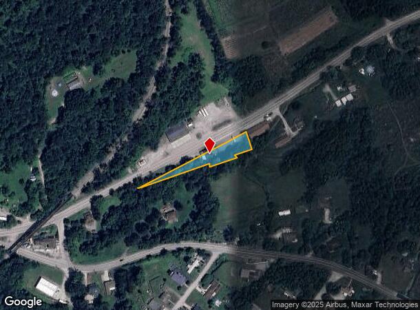  807 Dry Run Rd, Monongahela, PA Parcel Map