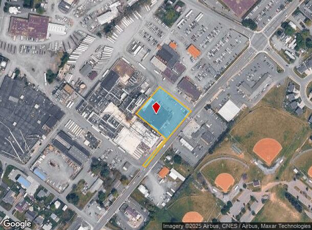  519 N Main St, Bridgewater, VA Parcel Map
