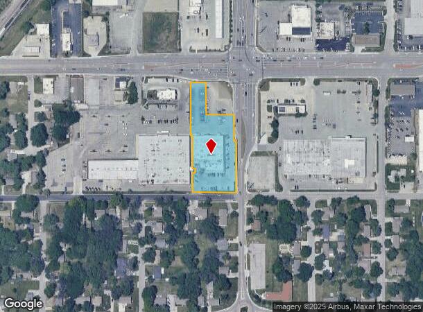  1229 E Santa Fe St, Olathe, KS Parcel Map