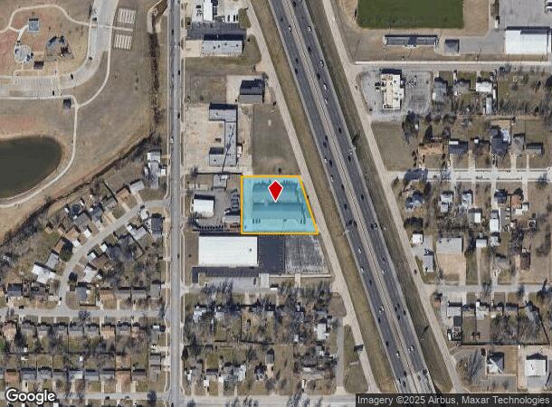  221 N I 35 Service Rd, Oklahoma City, OK Parcel Map