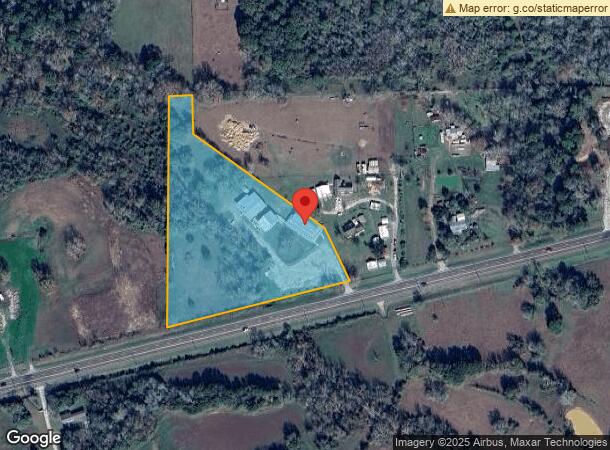  17527 Highway 105 E, Plantersville, TX Parcel Map