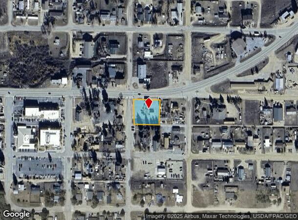  116 E Byers Ave, Hot Sulphur Springs, CO Parcel Map