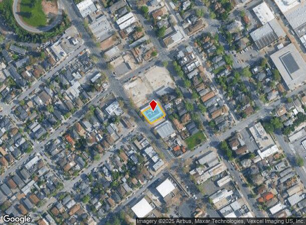 842 S 1St St, San Jose, CA Parcel Map