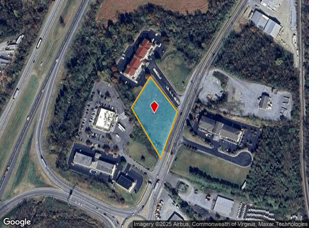 Lee Hwy, Troutville, VA Parcel Map