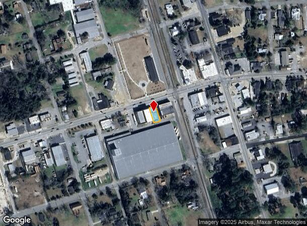  213 W Main St, Hahira, GA Parcel Map