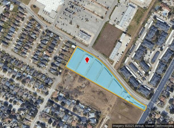 6197 Dunbarton Oak St, Corpus Christi, TX Parcel Map