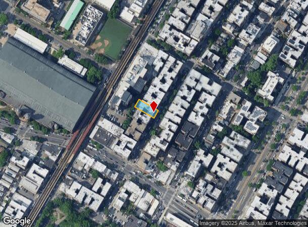  2705 Morris Ave, Bronx, NY Parcel Map