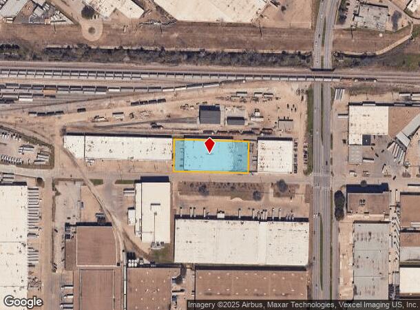  3347 Halifax St, Dallas, TX Parcel Map