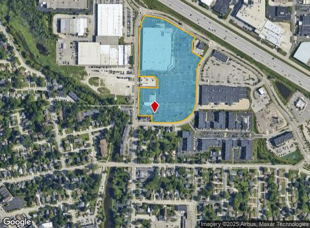  W162n9235 Pershing Ave, Menomonee Falls, WI Parcel Map