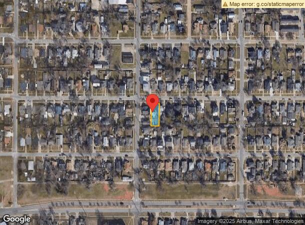  1838 Nw 11Th St, Oklahoma City, OK Parcel Map