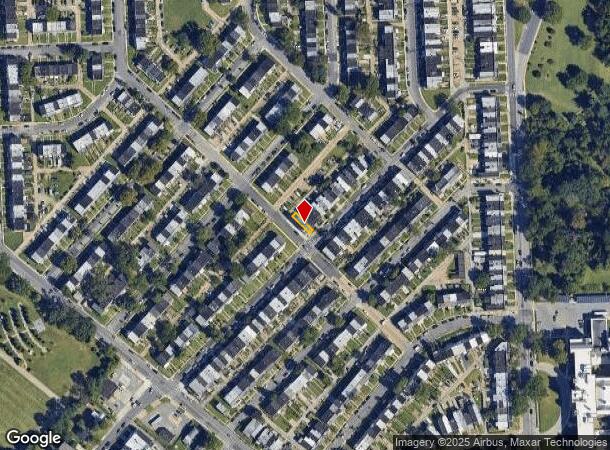 202 N Monastery Ave, Baltimore, MD Parcel Map