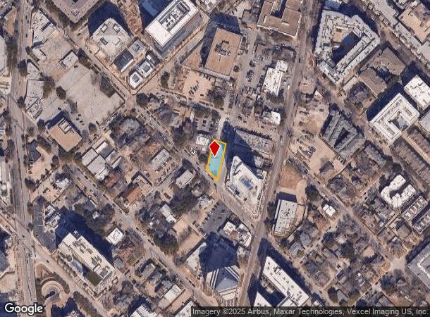 2704 Routh St, Dallas, TX Parcel Map