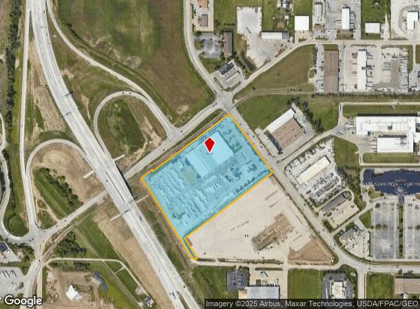 2100 S 35Th St, Council Bluffs, IA Parcel Map