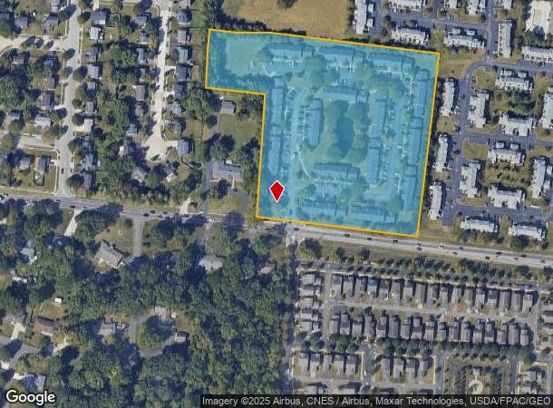  1531 Whispering Willow Ln, Hilliard, OH Parcel Map