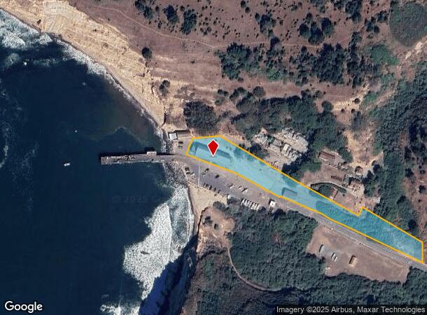  810 Port Rd, Point Arena, CA Parcel Map