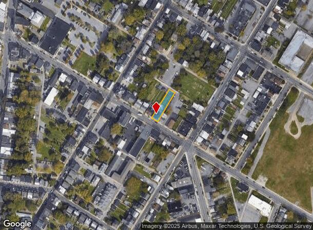  124 E Baltimore St, Hagerstown, MD Parcel Map