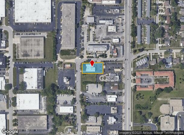  124 W Diversey Ave, Elmhurst, IL Parcel Map