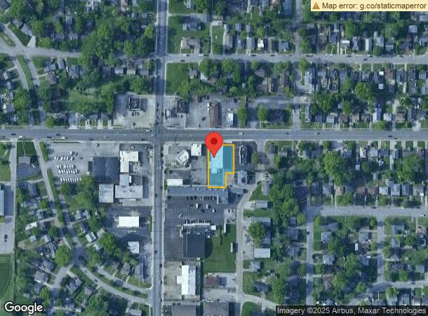  2029 Washington Ave, Evansville, IN Parcel Map