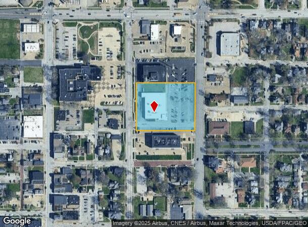 1702 Brady St, Davenport, IA Parcel Map